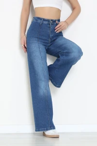 Çımalı Palazzo Kot Pantolon Mavi - 32470.1184.