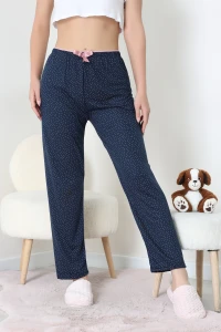 Viskon Pijama Altı Lacivert - 52284.2145.