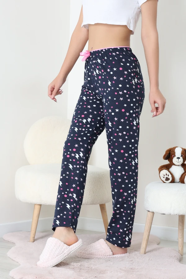 Viskon Pijama Altı Lacipembe - 52284.2145.