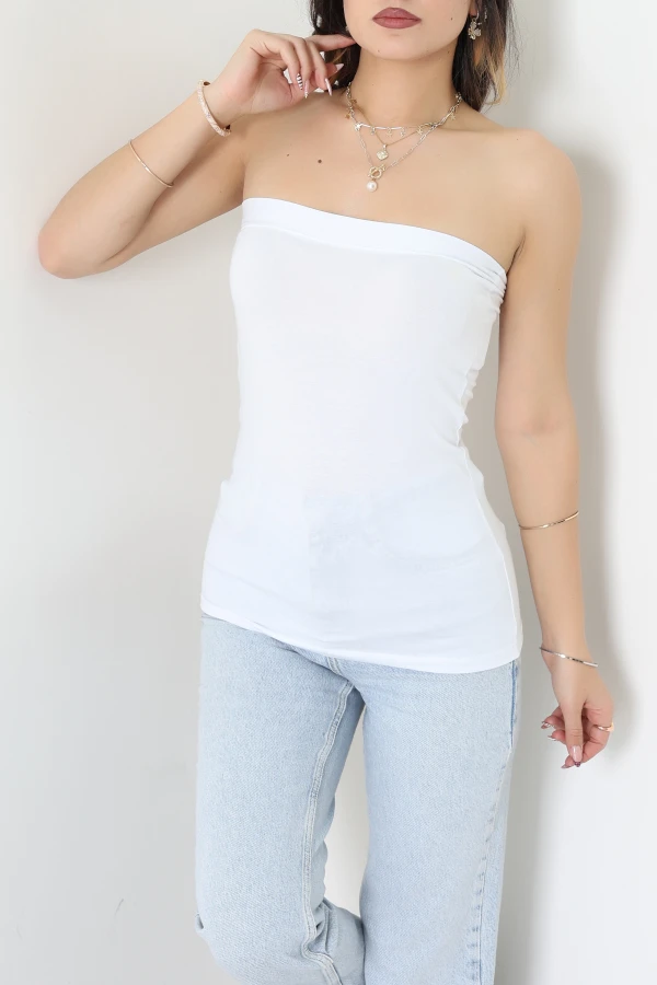 Straplez Atlet Beyaz - 20515.200.