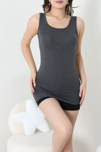 İnce Tunik Atlet Füme - 20516.200.