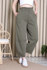 Gabardin Şalvar Pantolon Haki - 2314015.483.