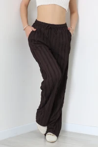 Fırfır Detay Pantolon Kahve - 4197.1247.