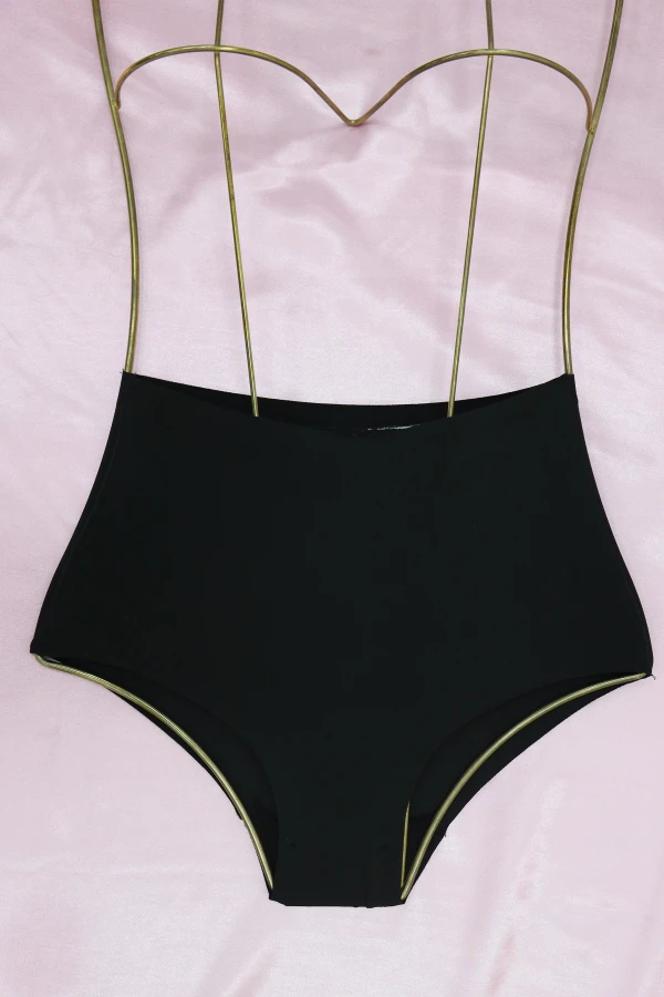 Lazer Kesim Boxer Korse Siyah - 5202.1783.