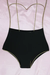 Lazer Kesim Boxer Korse Siyah - 5202.1783.