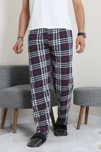 Erkek Pijama Altı Lacivertkırmızı - 18529.1838.