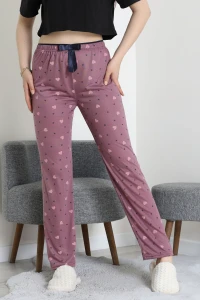 Viskon Pijama Altı Koyugül - 52284.2145.
