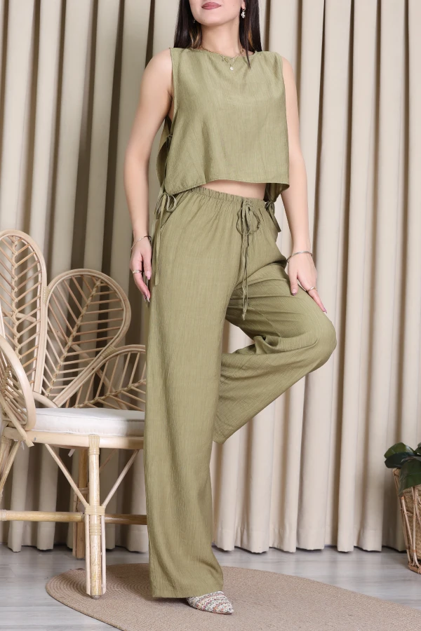 Yandan Bağlamalı Takım Haki - 8041.483.