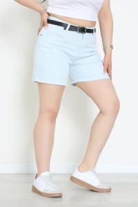 Kemerli Büyük Benden Kot Şort Bebemavi - 2601790.1968.