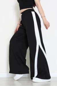 İki İplik Biyeli Eşofman Altı Siyah - 43968.1857.