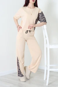 2 İplik Eşofman Takımı Bej - 52267.1005.