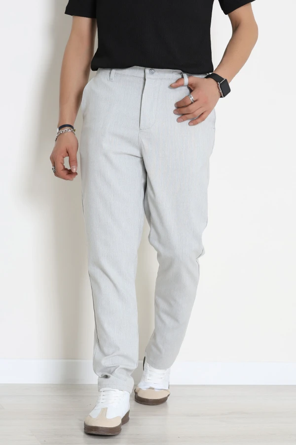 Dokuma Chino Erkek Pantolon Gri - 70936.2061.