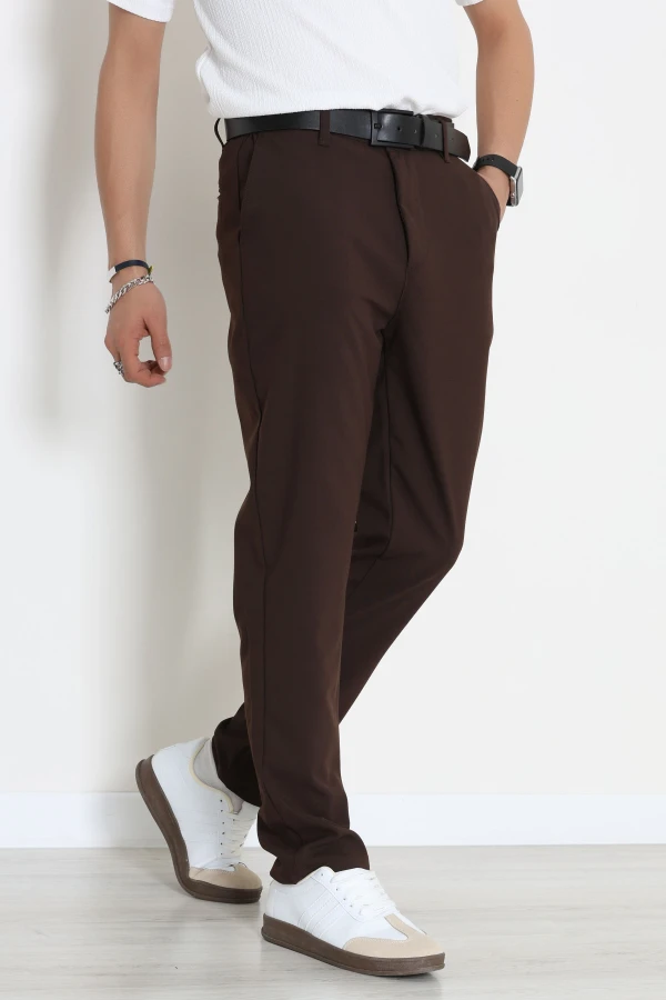 Dokuma Chino Erkek Pantolon Kahve - 70936.2061.
