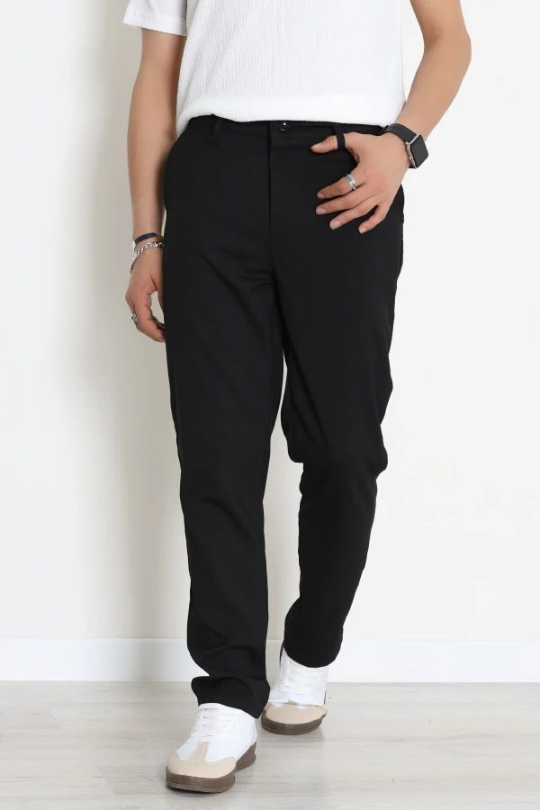 Dokuma Chino Erkek Pantolon Siyah - 70936.2061.