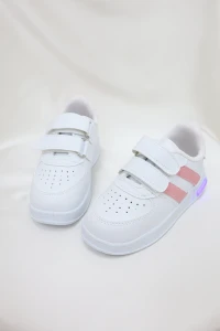Işıklı Çocuk Spor Ayakkabı Pembebeyaz - 32011.264.