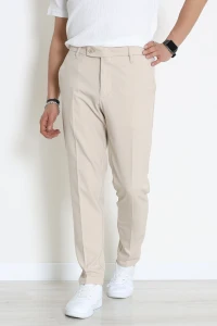 Dokuma Klasik Erkek Pantolon Bej - 42589.2091.