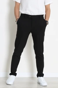 Dokuma Klasik Erkek Pantolon Siyah - 42589.2091.