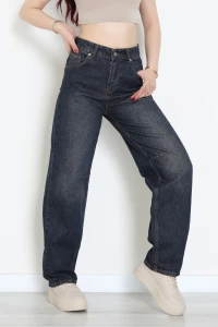 Beli Tokalı Baggy Kot Pantolon Lacitint - 32491.1606.