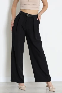 Kemerli Pantolon Siyah - 4202.1247.