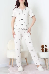 Kaşkorse Pijama Takımı Bej - 52281.1049.