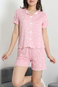 Kaşkorse Pijama Takımı Pudra - 52282.1049.