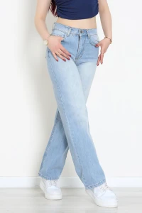 Palazzo Kot Pantolon Açıkbuzmavi - 55597.2088.