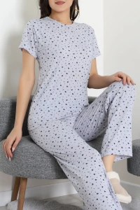 Modal Alt Üst Aynı Pijama Takımı Grikalp - 782.1287.