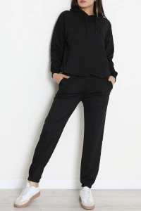 2 İplik Eşofman Takımı Siyah - 31308.1878.