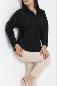 Bel Pensli Gömlek  Siyah - 71142.1402.
