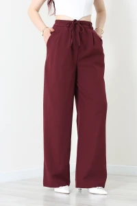 Dokuma Pantolon Bordo - 8141.1437.