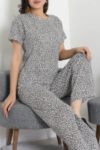 Bisiklet Yaka Salaş Alt Üst Aynı Takım Leopar - 194.1287.