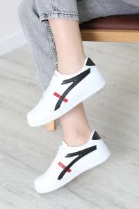 Günlük Spor Ayakkabı Beyazsiyah - 40133.264.