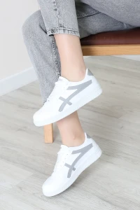 Günlük Spor Ayakkabı Beyazgri - 40133.264.