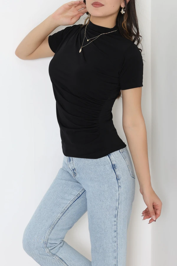 Drapeli Sandy Bluz Siyah - 40289.1949.