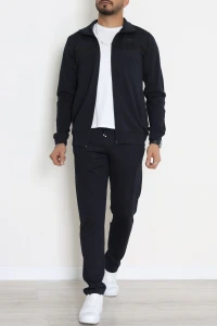 Şardonlu Dalgıç Erkek Eşofman Takımı Lacivert - 42192.1937.