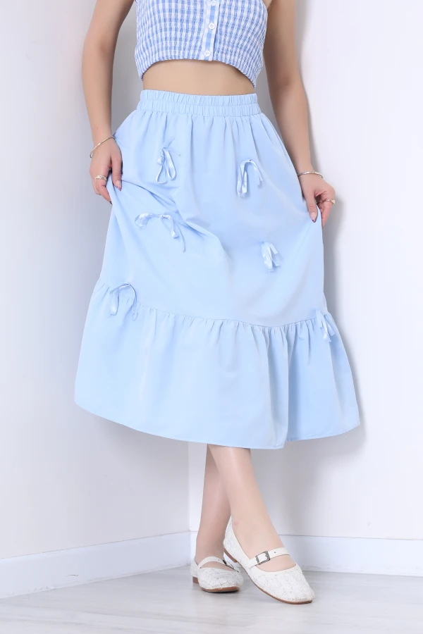 Terikoton Fiyonk Detay Etek Bebemavi - 8086.1437.