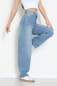 Baggy Kot Pantolon Açıkmavi - 32499.2088.