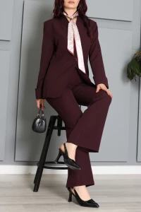 Ceket Takım Mürdüm - 71452.424.