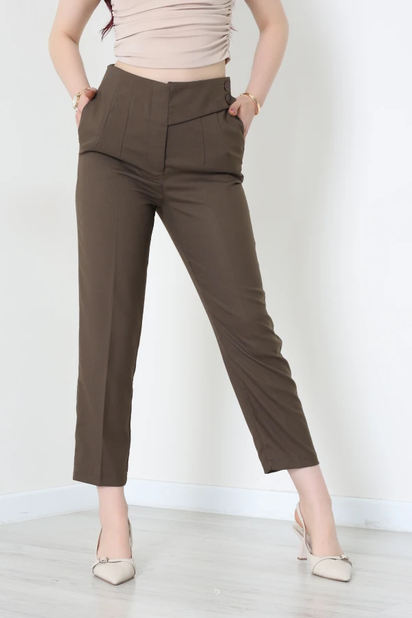 Havuç Pantolon Kahve - 7881.1437.