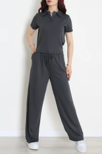 Polo Yaka Pike Takım Antrasit - 8019.1247.