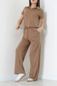 Polo Yaka Pike Takım Karamel - 8019.1247.