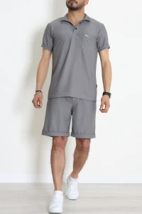 Zra Crep Likralı Erkek Takım Gri - 70931.1937.