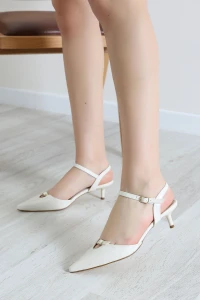 5Cm Topuklu Sivri Şık Burun Ayakkabı Kremderi - 31971.264.