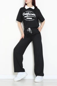 2 İplik Eşofman Takımı Siyah - 52278.1005.