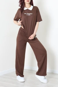 2 İplik Eşofman Takımı Kahve - 52279.1005.