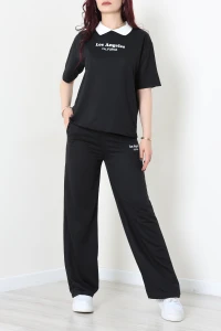 2 İplik Eşofman Takımı Siyah - 52279.1005.