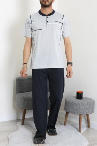 Süprem Patlı Kısa Kollu Erkek Pijama Takımı Grilaci - 71487.1838.