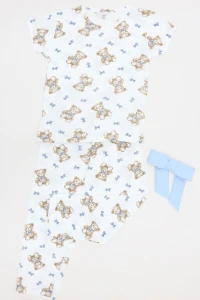 5-12 Yaş Süprem Çoçuk Pijama Takımı Beyazindigo - 402.1287.