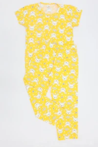 5-12 Yaş Süprem Çoçuk Pijama Takımı Hardal - 402.1287.