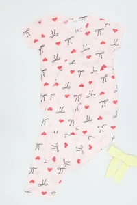 5-12 Yaş Süprem Çoçuk Pijama Takımı Pudrakalp - 402.1287.